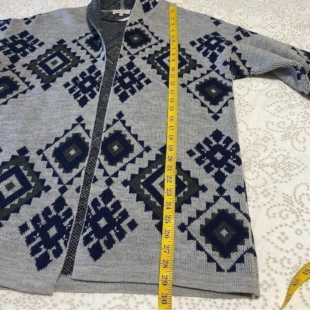 Bartolini Italy wool blend open cardigan size M - Picture 6 of 8